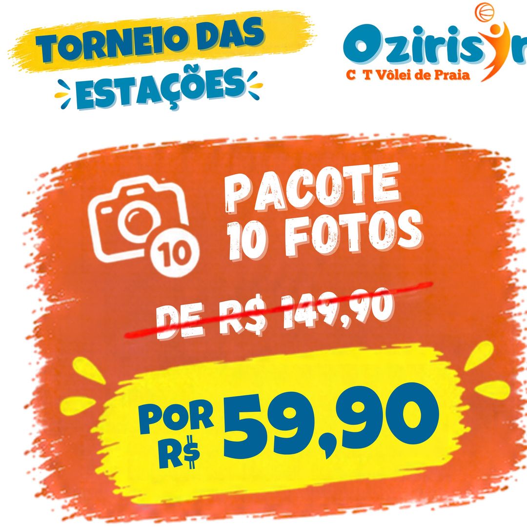 Pacote de 10 fotos