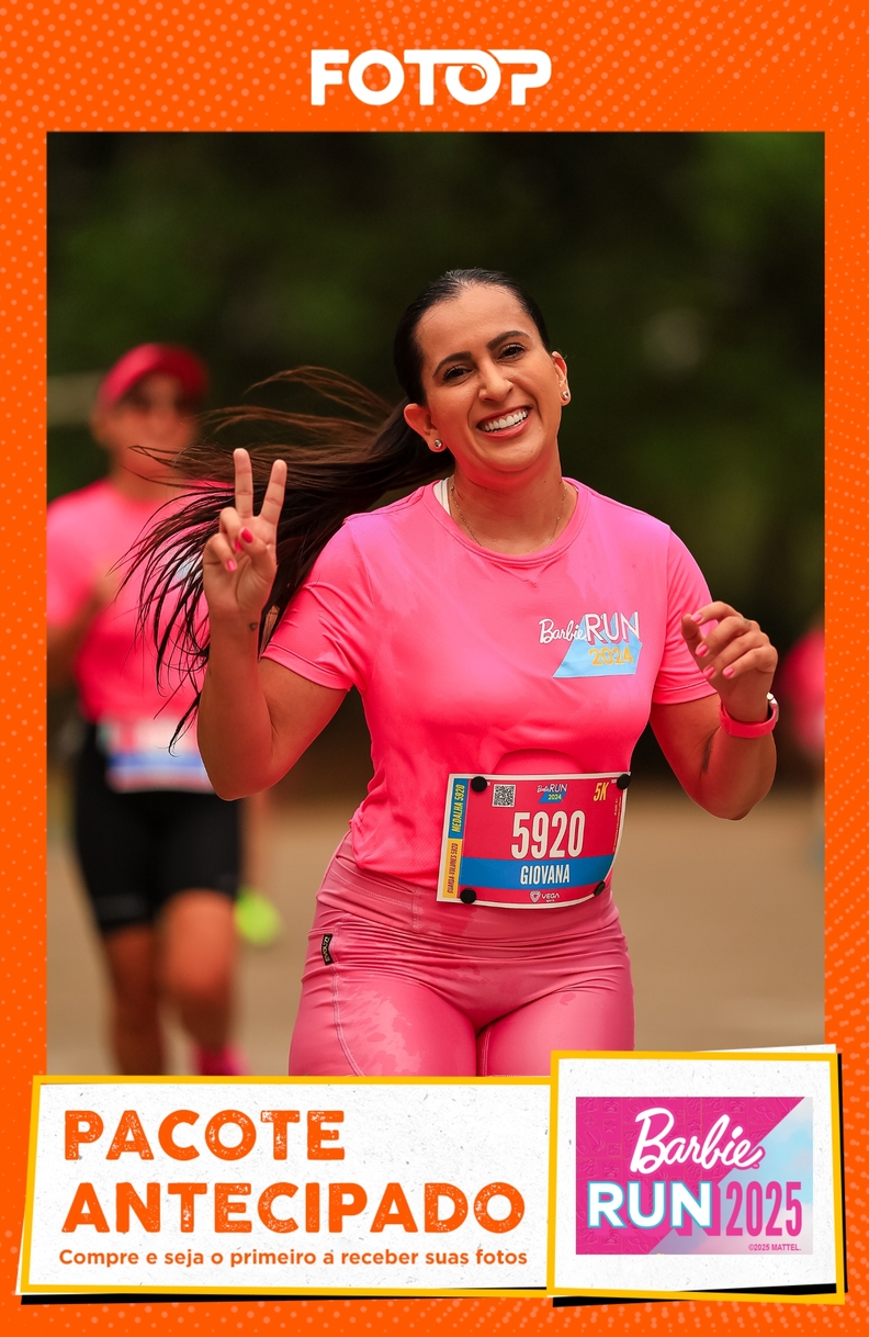 BARBIE RUN 2025 - ETAPA BELO HORIZONTE - PACOTE ANTECIPADO DE FOTOS 