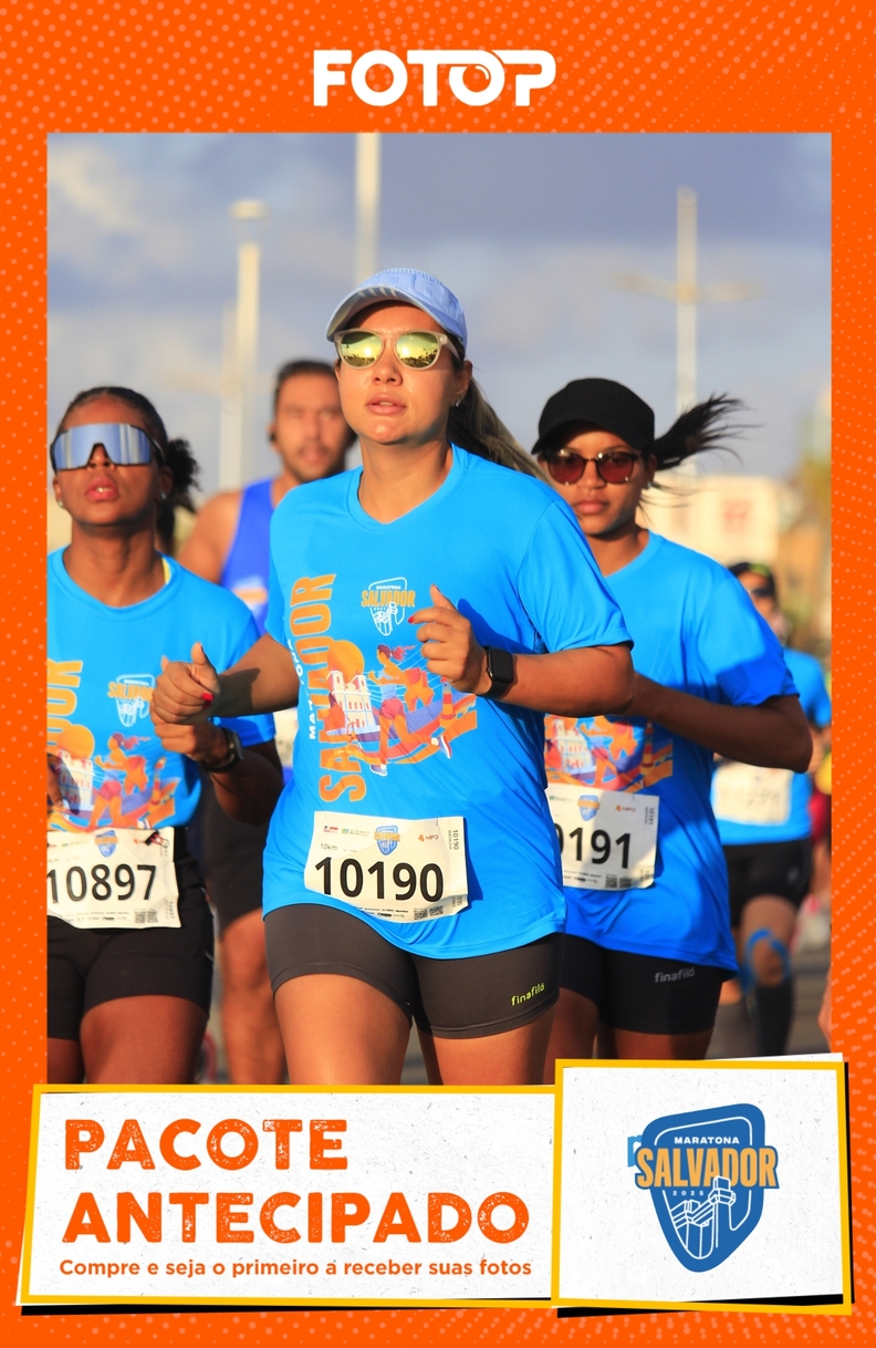 MARATONA SALVADOR 2025 - 5K E 10K SBADO - PACOTE DE FOTOS ANTECIPADO