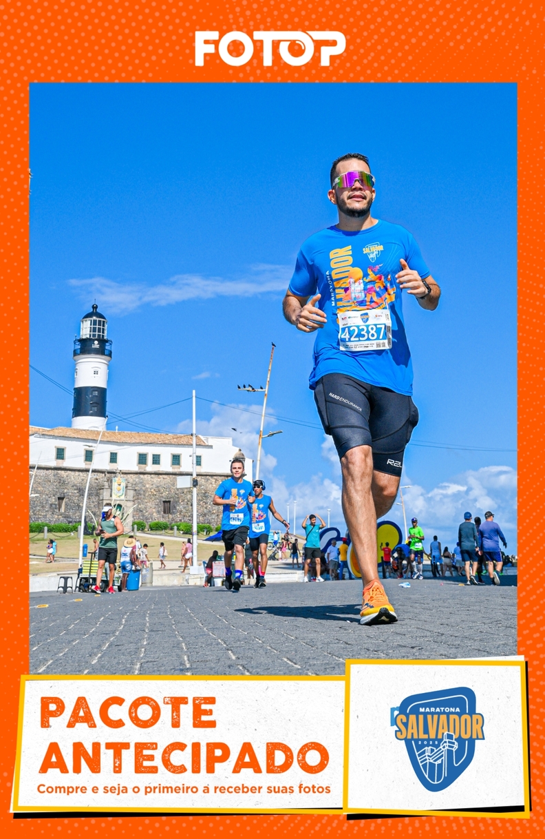 MARATONA SALVADOR 2025 - 21K E 42K DOMINGO - PACOTE DE FOTOS ANTECIPADO