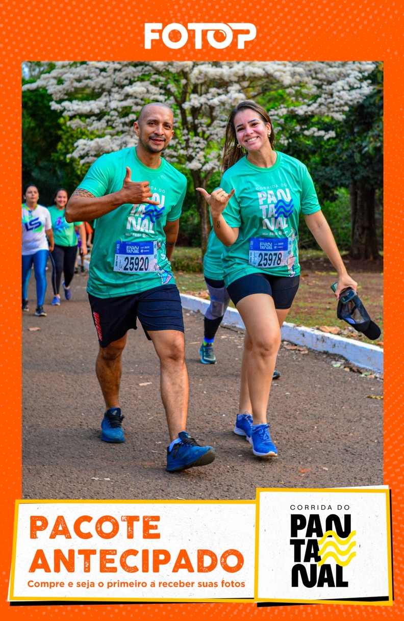  CORRIDA DO PANTANAL 2025 - 5K CAMINHADA SBADO - PACOTE DE FOTOS ANTECIPADO