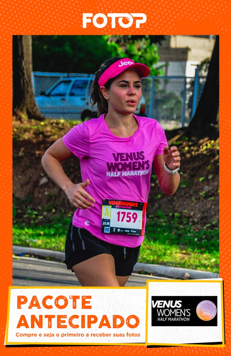 VENUS WOMEN'S HALF MARATHON 2025 - 15K E 21.1K - PACOTE ANTECIPADO DE FOTOS 