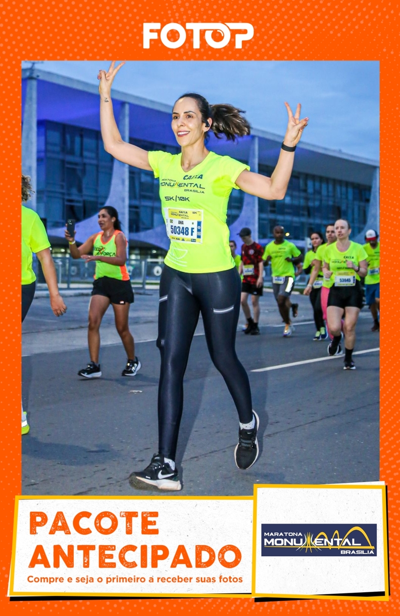 MARATONA MONUMENTAL DE BRASLIA 2025 - 5K E 10K - PACOTE ANTECIPADO DE FOTOS
