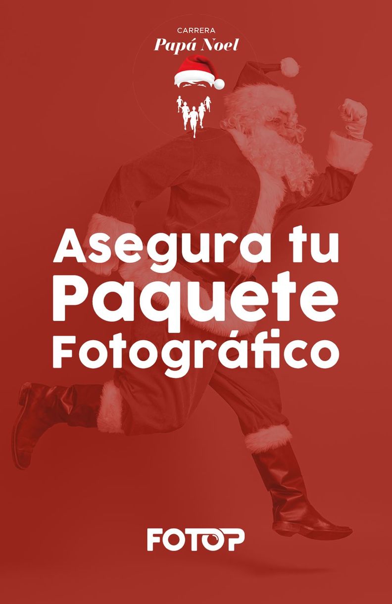  PACK DE FOTOS - Carrera Pap Noel Barcelona 2025
