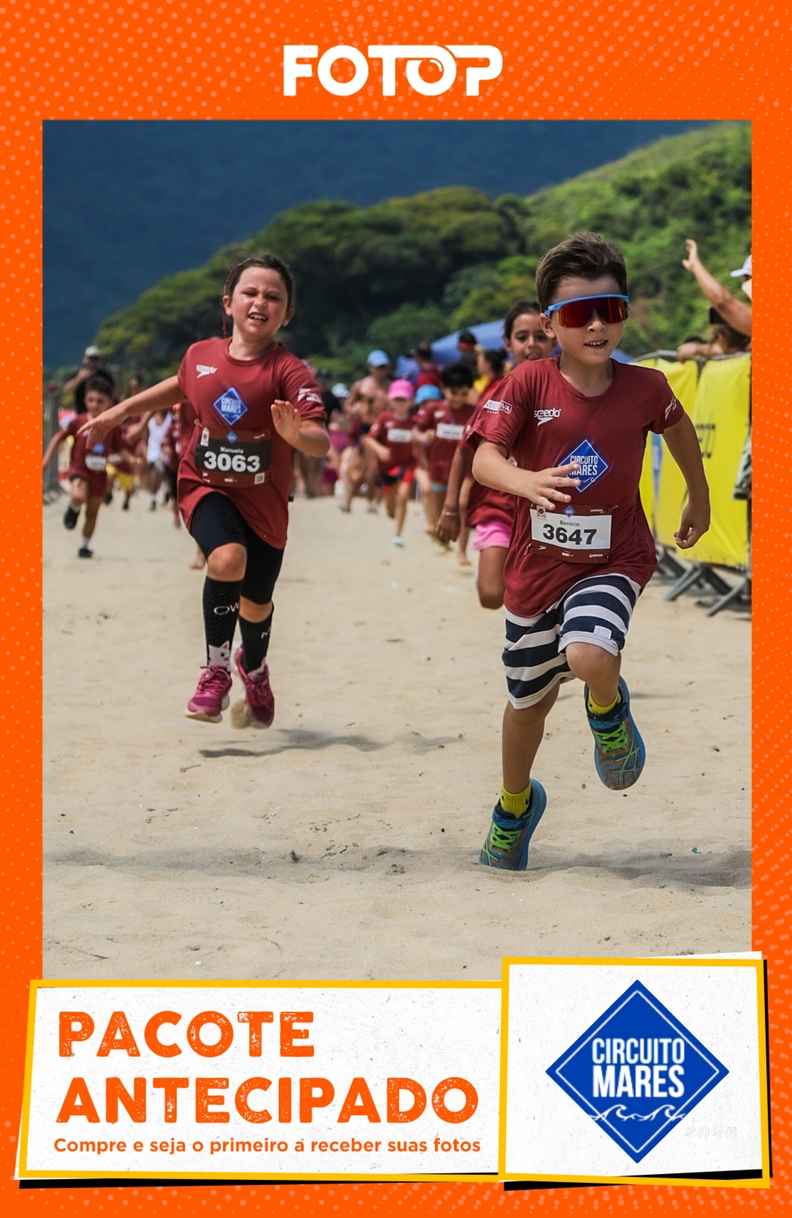 CIRCUITO MARES 2026 - ETAPA CARAGU� - KIDS - PACOTE DE FOTOS ANTECIPADO