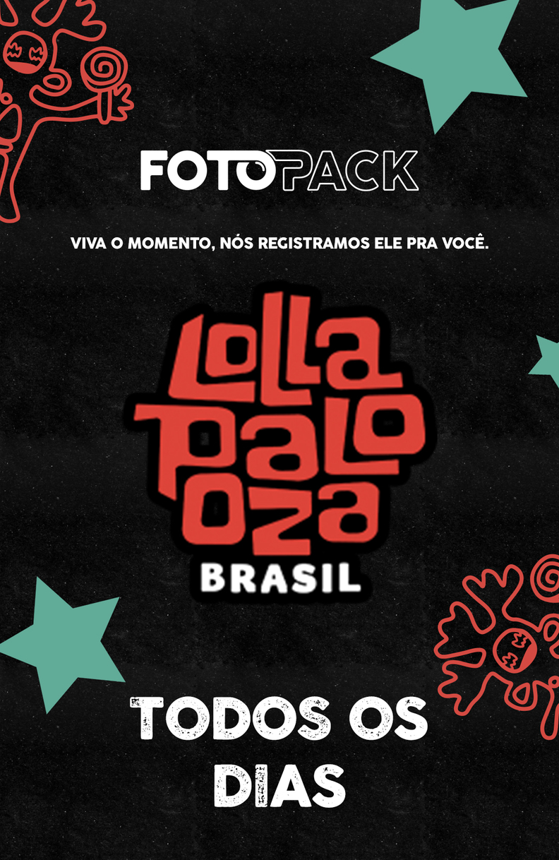        Lollapalooza Brasil -  Pacote Especial 3 dias