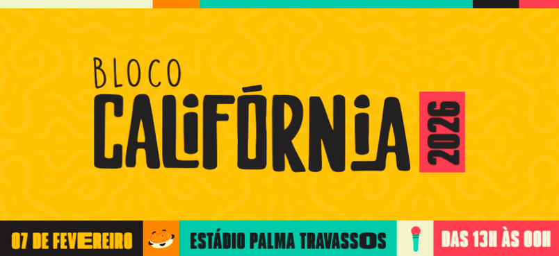 PACOTE DE FOTOS ANTECIPADO �  Bloco Calif�rnia 2026