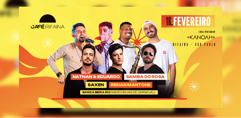 PACOTE DE FOTOS ANTECIPADO �  Caf� Rifaina 16/02 - Carnaval 2026