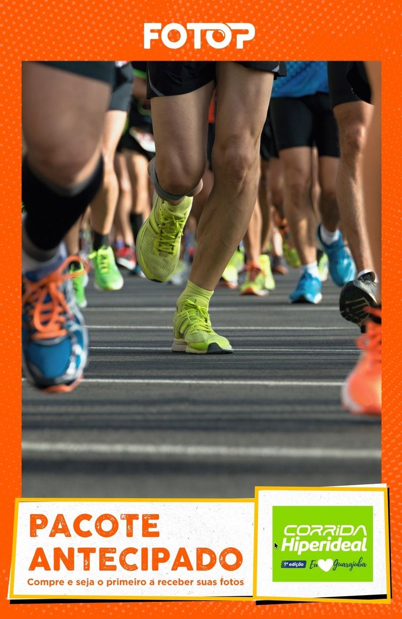  CORRIDA HIPERIDEAL - 1� EDI��O EU AMO GUARAJUBA - PACOTE DE FOTOS ANTECIPADO