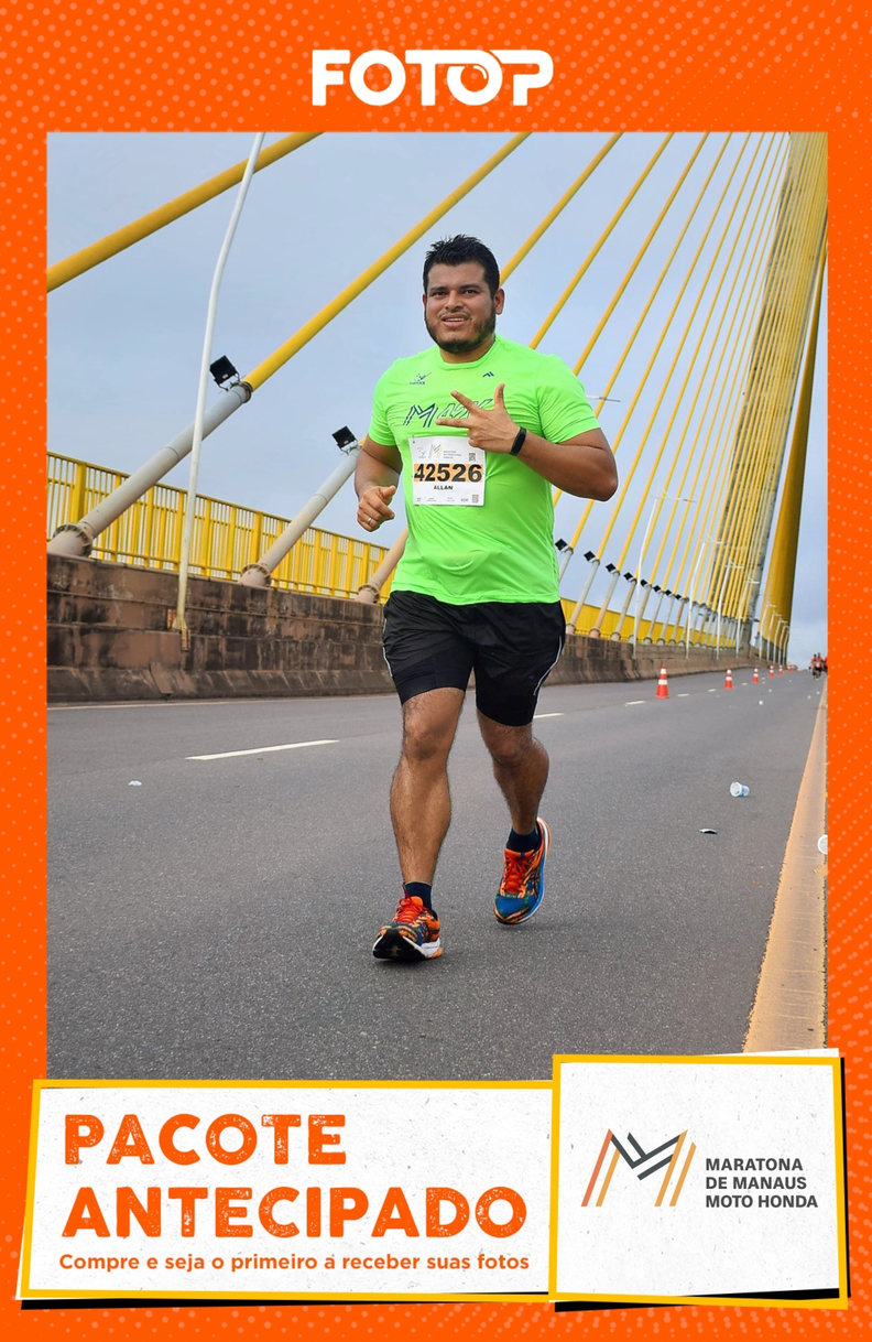 MARATONA DE MANAUS MOTO HONDA - 21K E 42K - PACOTE DE FOTOS ANTECIPADO