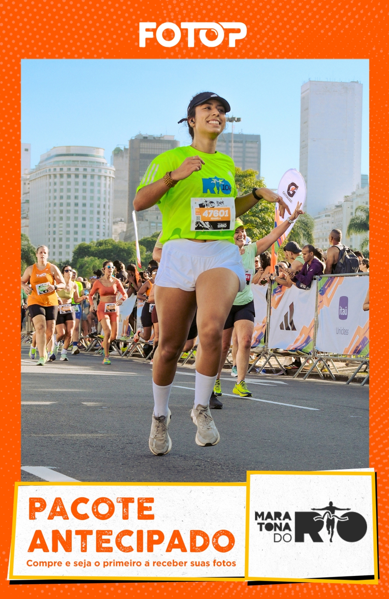 MARATONA DO RIO 2026 - 10k - PACOTE DE FOTOS ANTECIPADO
