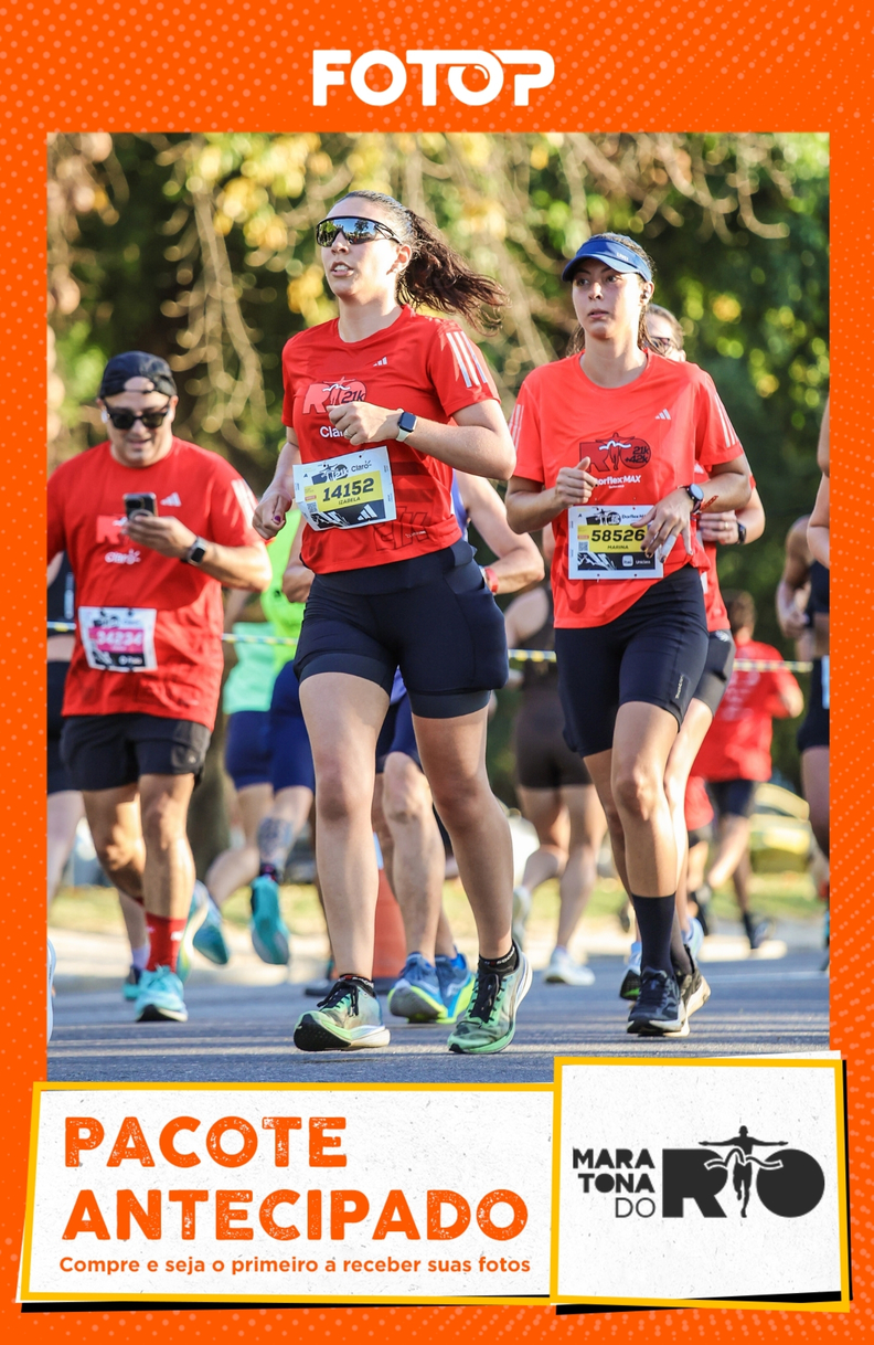 MARATONA DO RIO 2026 - 21k - PACOTE DE FOTOS ANTECIPADO