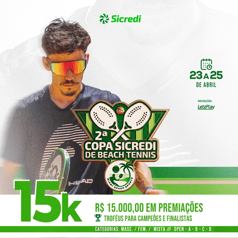 PACOTE DE FOTOS ANTECIPADO �  2� Copa Sicredi de Beach Tennis - Miami Beach Sports