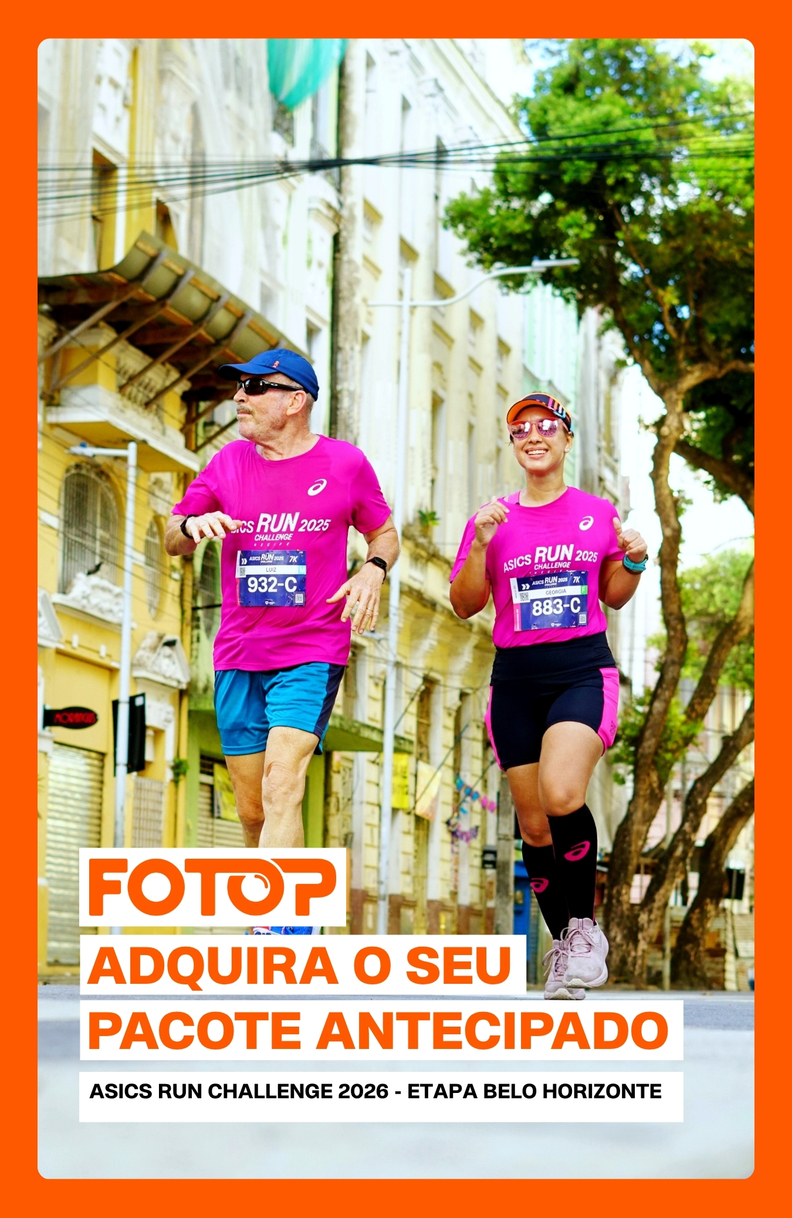 ASICS RUN CHALLENGE 2026 4k e 7k - ETAPA BELO HORIZONTE - PACOTE DE FOTOS ANTECIPADO