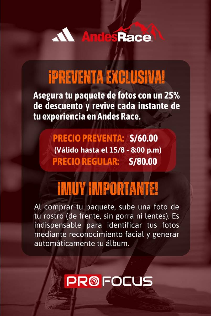 PACK DE FOTOS - Fotos - Adidas Andes Race 2026