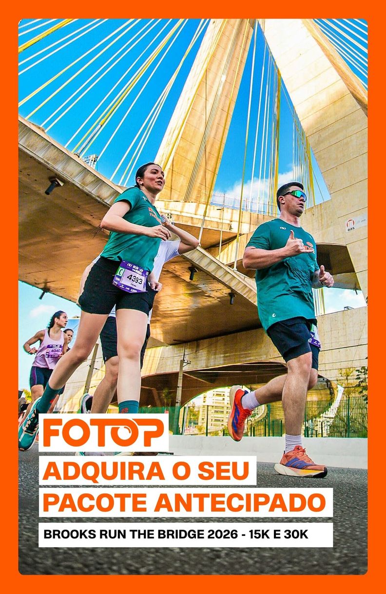  BROOKS RUN THE BRIDGE 2026 - 15k e 30k - PACOTE DE FOTOS ANTECIPADO