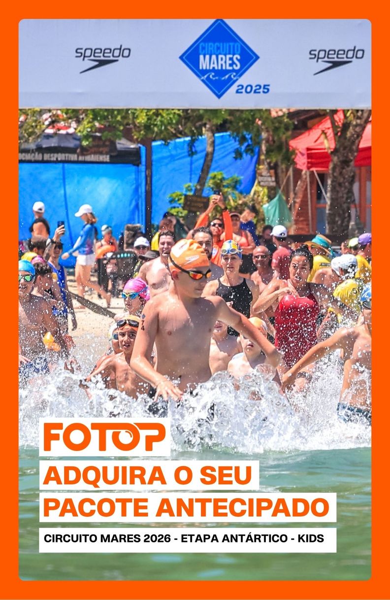  CIRCUITO MARES 2026 - ETAPA ANTÁRTICO - KIDS - PACOTE DE FOTOS ANTECIPADO