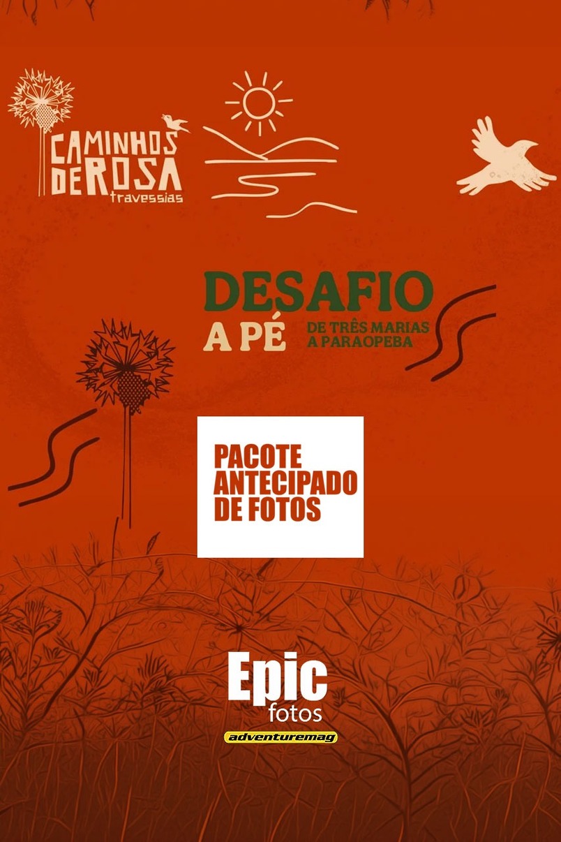 Early bird package with promotional discount for CAMINHOS DE ROSA ULTRAMARATONA 2026.