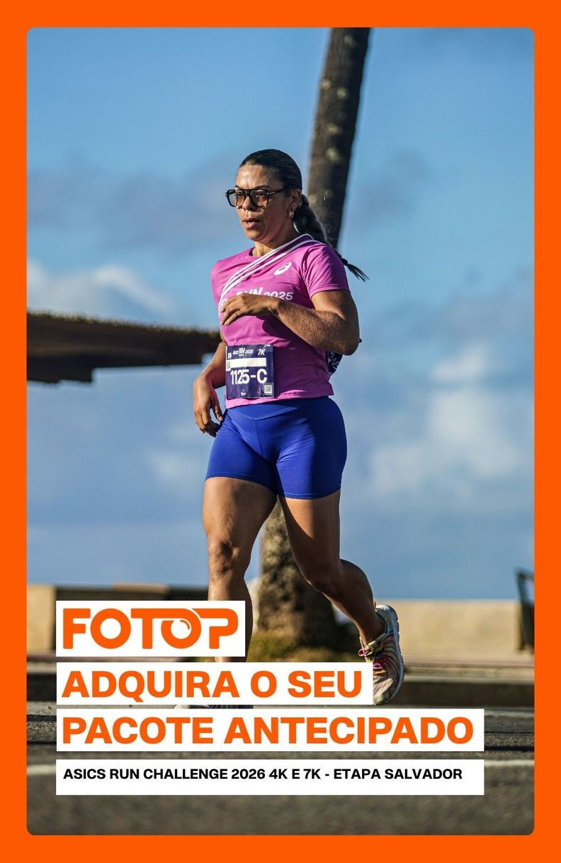  ASICS RUN CHALLENGE 2026 4k e 7k - ETAPA SALVADOR - PACOTE DE FOTOS ANTECIPADO