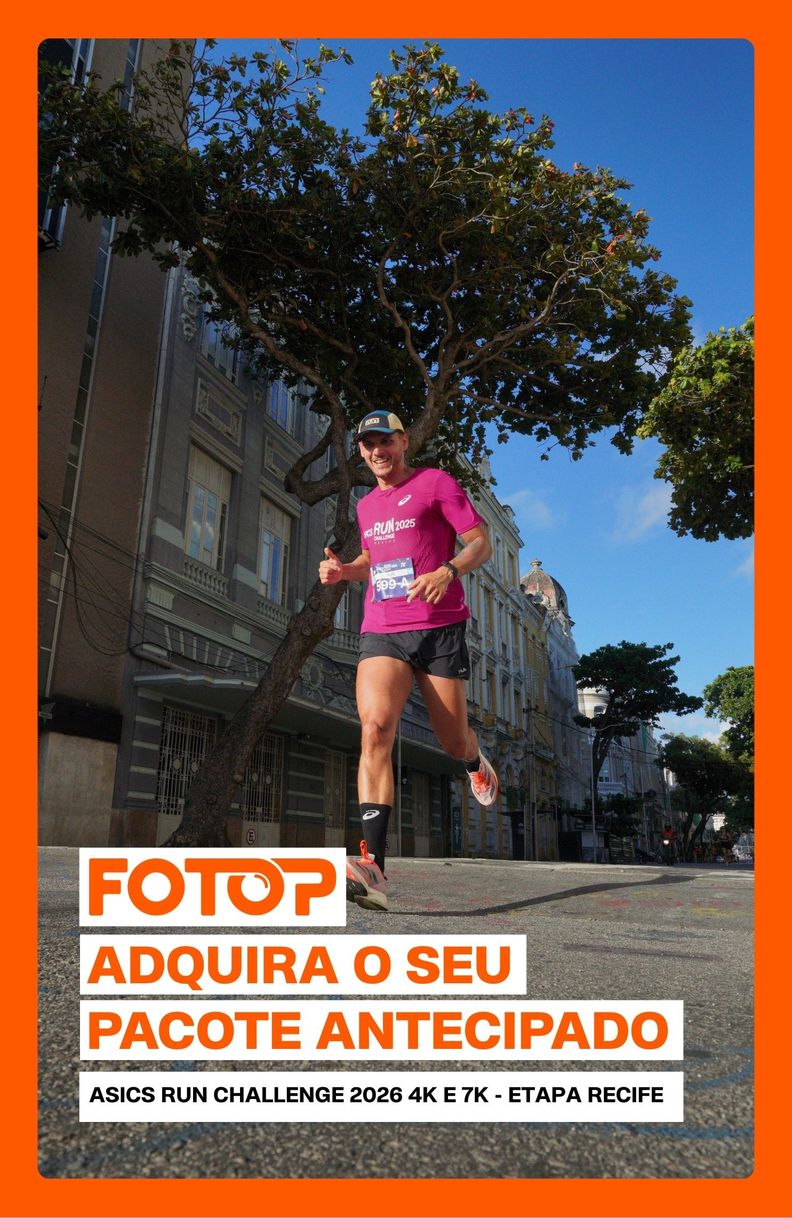  ASICS RUN CHALLENGE 2026 4k e 7k - ETAPA RECIFE - PACOTE DE FOTOS ANTECIPADO