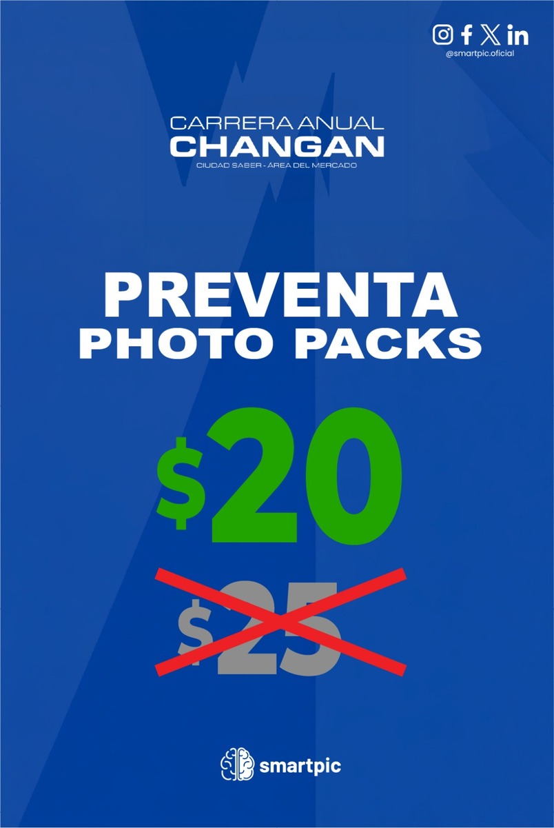  PHOTO PACKS - Carrera Anual changang
