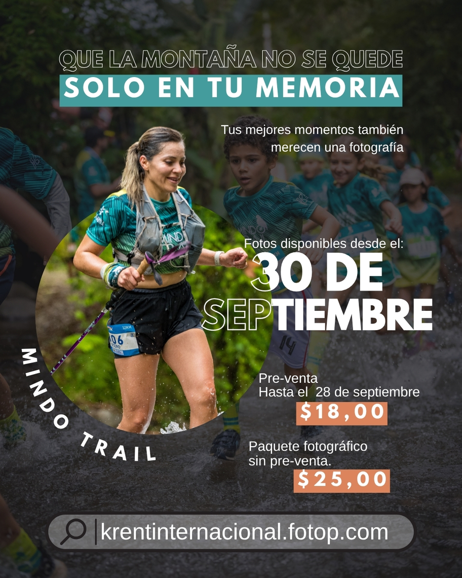      PACK DE FOTOS - Mindo Trail 2026