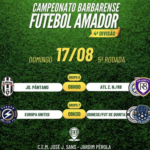 Futebol amador JD PNTANO X ATL ZONA NORTE/R8 on Fotop