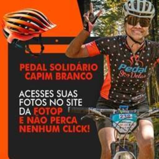 PEDAL SOLIDARIO CAPIM BRANCO in Fotop